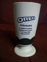 OREO Milkshake Recipe Cup 7&quot; tall - $4.00