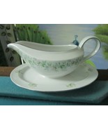 Johann Haviland Bavaria Forever Spring Germany Gravy Boat Underplat Ster... - $88.01 CAD
