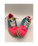 Heelys Roller Skate Shoes PRO 20 / HES10320 Youth 13C Neon Pink Blue Yellow - $44.65