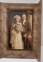 1900&#39;s Echo Minnesota Wedding Photo Edwardian Bride Beautiful Pederson Family - £32.03 GBP