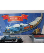 Anastasia 1997 4 Car Train Set Plastic Battery Operated Boxed - $8.98