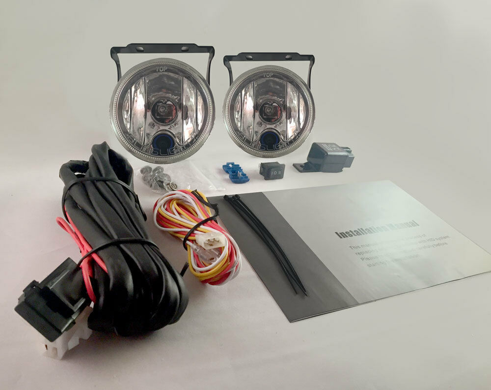Primary image for Xenon Halogen Fog Lamps Driving light kit foglamps for 2008-2010 Dodge Avenger