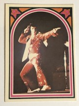 Vintage Elvis Presley Trading Card 1978 Elvis Smiling Fact #45 Red Jumpsuit - £1.54 GBP
