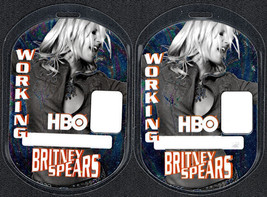 Britney Spears HBO Working Laminated Perri Backstage Pass from the Dream... - $12.20