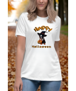 Autumn LeAnn Designs | Happy Halloween Boston Terrier Women&#39;s Relax T-Sh... - $29.00+