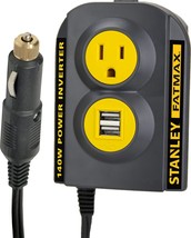 120V Ac Power Outlet And Dual Usb Ports On The Stanley Fatmax Pc.140 140W Power - $40.97