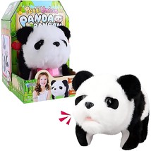 Plush Panda Pet Electronic Toy - Walking, Turn Around, Make Sounds for Kids - £28.46 GBP