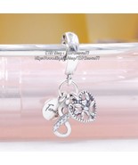 2022 Autumn Release 925 Sterling Silver Family Infinity Triple Dangle Ch... - £13.84 GBP