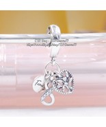 2022 Autumn Release 925 Sterling Silver Family Infinity Triple Dangle Ch... - $18.80