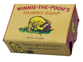 Winnie the Pooh&#39;s Hunny Soap Bath Soap Bar - Honey Scented - Honey &amp; Oatmeal - £3.18 GBP