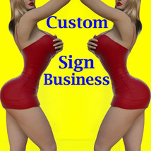 Custom Sign Making Business For Sale (Building Diagrams and Instructions... - £323.56 GBP