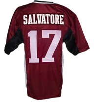 Stefan Salvatore #17 Vampire Diaries New Men Football Jersey Maroon Any Size - £31.85 GBP