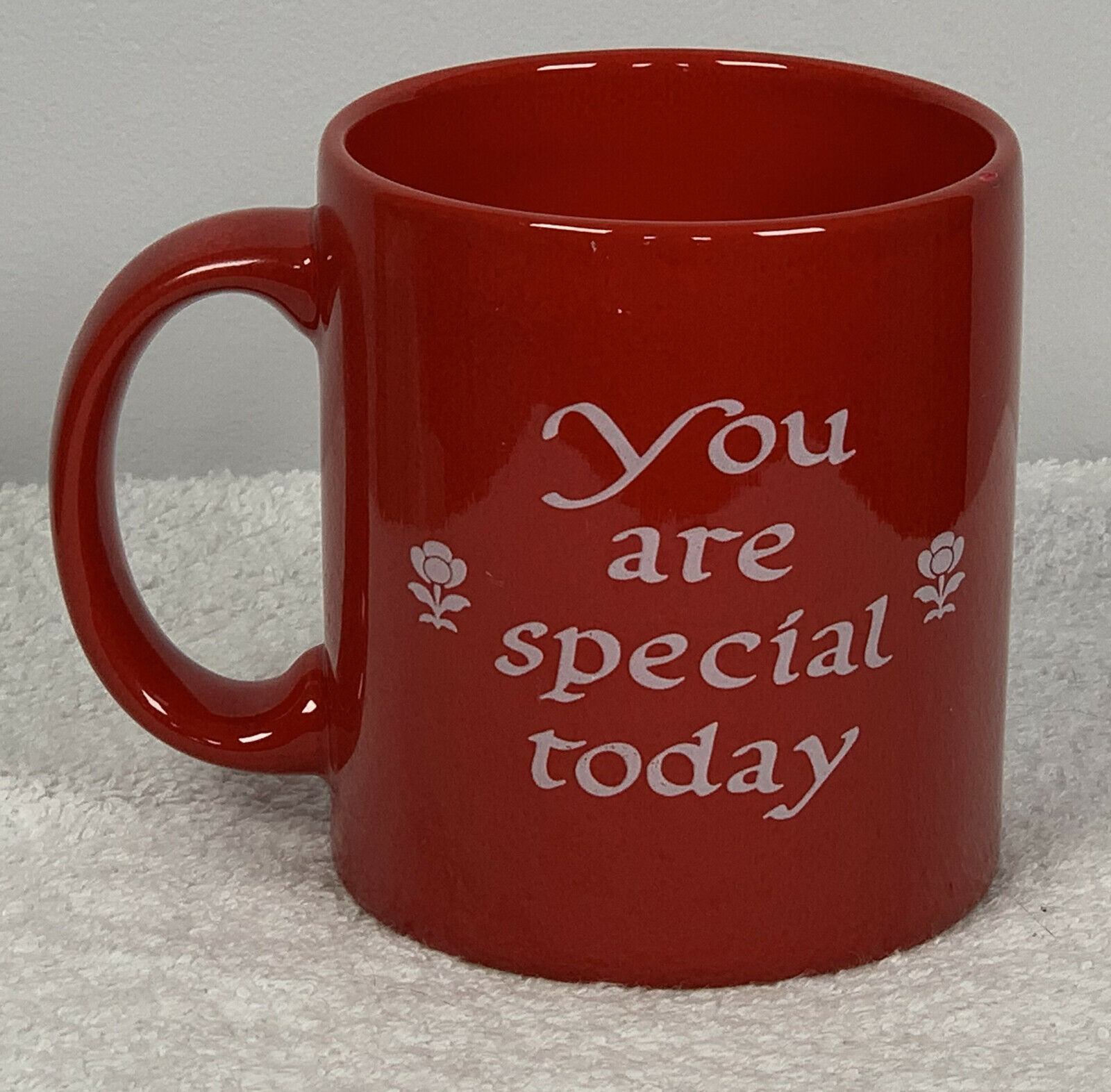 Waechtersbach You Are Special Today Ceramic Coffee Mug Red Germany - $21.73