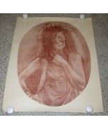 Janis Joplin Poster Vintage 1960&#39;s Head Shop Graphic Art Photo Pearl Art... - $1,086.66 CAD