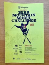 2016 KILLINGTON Bear Mountain MOGUL CHALLENGE Promo POSTER Skiing VT Ski... - £39.01 GBP