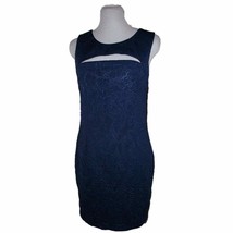 Toomi U.S.A. Navy Sleeveless Bodycon Cutout Front Dress Women&#39;s Size M - £11.80 GBP