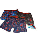 Spiderman Underwear Boys Large 10 Boxer Briefs NEW Compression Wicking S... - £16.56 GBP