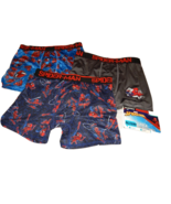 Spiderman Underwear Boys Large 10 Boxer Briefs NEW Compression Wicking S... - £16.75 GBP