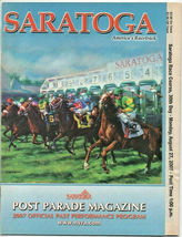 Saratoga Race Course 2007 Program - $7.95