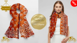 Satin Scarf 35x35 Premium Silk Wrap, Lightweight, Vibrant, and Free Ship... - $49.26 CAD
