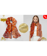 Satin Scarf 35x35 Premium Silk Wrap, Lightweight, Vibrant, and Free Ship... - $49.26 CAD