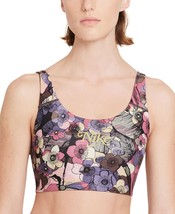 Nike Womens Activewear Floral Print Sports Bra,Pink,Small - $50.00