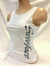 Women&#39;s Jlo White | Navy Sweetface Tank Top - £30.16 GBP