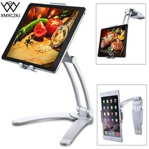 Kitchen Tablet Stand Wall Desk Home Office Mount Stand Bracket Holder Smartphone - £19.77 GBP+