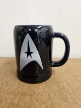 2012 CBS Vandor Star Trek Large Heavy 20oz Ceramic Blue &amp; Silver Mug Cof... - $12.82