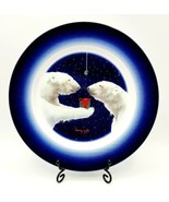 Will Bullas BEARING GIFTS 8” Christmas Plate Polar Bears Natural Wonders... - $26.83 CAD