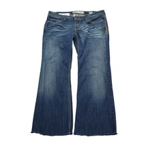 BKE Jeans Womens 28 Blue Low Rise Pocket Button Zip Stella Boot Denim Pants - £23.26 GBP