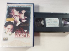 L&#39;Âge De L&#39;Innocence Michelle Pfeiffer Day-Lewis 1994 - VHS Cinta Espagnol - $29.87