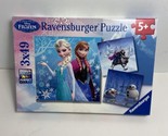 Disney Frozen Winter Adventures Jigsaw Puzzle 3x49 Ravensburger Sealed - $10.51