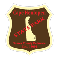 12&quot; cape henlopen state park delaware bumper sticker decal usa made - £24.04 GBP