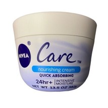 Nivea Care Nourishing Cream Quick Absorbing Face and Body 13.5 oz - £11.56 GBP