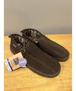 MUK LUKS Eric Printed Berber Suede Slip On Men&#39;s Slipper Size 13 - $40.60 CAD