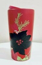 STARBUCKS Christmas 2021 Poinsettia Pearl Ceramic Tumbler 12 OZ NWT  - $18.99  STARBUCKS Christmas 2021 Poinsettia Pearl Ceramic Tumbler 12 OZ NWT  - $18.99