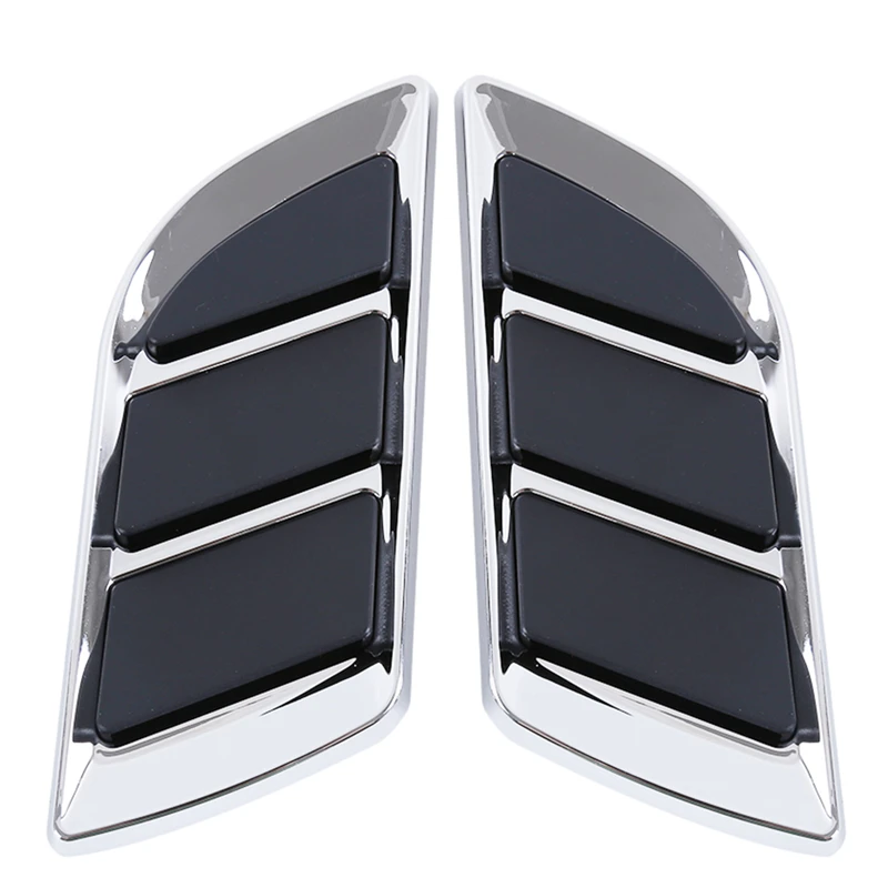 1 Pairs Car Air Intake Flow Vent  Decorative Stickers Side  Cover Front Bumper H - £55.00 GBP