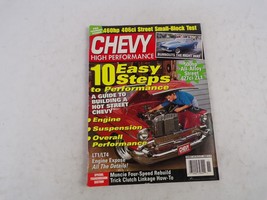 November 1998 Chevy High Performance 10 Easy Steps To Performance A Guide To Bui - £10.38 GBP