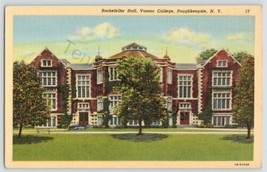 Rockefeller Hall Vassar College Poughkeepsie New York Postcard Building - £10.83 GBP