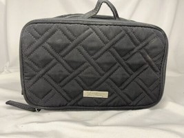 Vera Bradley Cosmetic Performance Twill Black Make Up Bag Case - £11.64 GBP