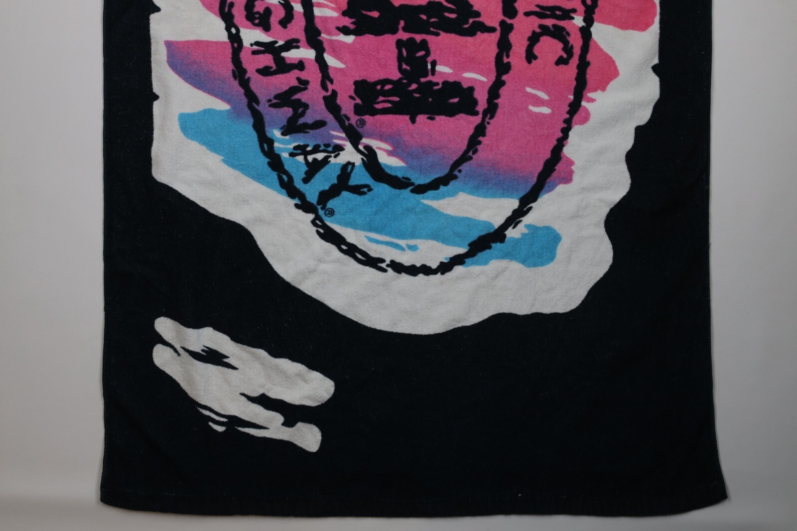 Vintage 90s PCH Pacific Coast Highway Surfing Skateboard Bath Beach Towel Cotton Item image 5