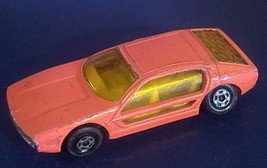 Vintage 1969 Matchbox SuperFast Lamborghini SALMON PINK  MARZAL No. 20 L... - $18.70