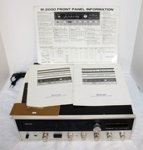 Vtg Sansui M-2000 AM/FM Stereo Receiver w/ Manuals ~ A Beast Pulled From... - £239.79 GBP