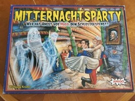 Vintage Mitternachtsparty Amigo Board Game Wolfgang Kramer 3330 Germany ... - $48.49