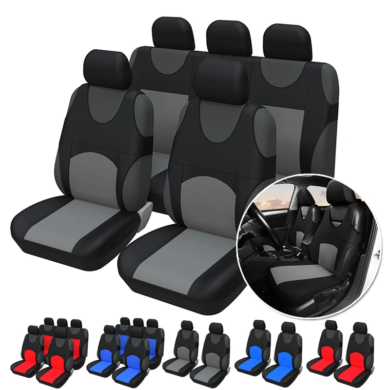 AUTOYOUTH Automobiles Seat Covers Full Car Seat Cover Universal Fit For T-shirt - £9.72 GBP+