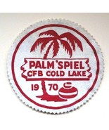 Vintage Curling Patch - Palm &#39;Spiel RCAF Cold Lake 1970   - $58.71 CAD