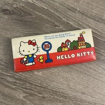 Sanrio Hello Kitty Pencil Case W Accessories 1989 Vtg 23.8*2.6 cm Japan - $59.00