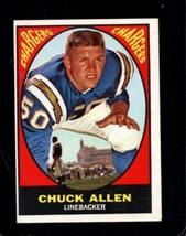 1967 Topps #129 Chuck Allen Ex Chargers *INVAJ2229 - £5.76 GBP