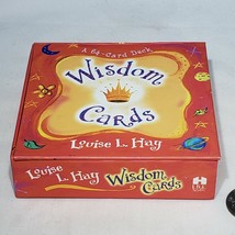 Wisdom Cards Louise L Hay 50 Affirmation Cards Box Set EUC 55 of 63 cards - £20.52 GBP